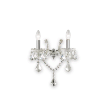 LAMPADA APPLIQUE FLORIAN AP2 CROMO - IDEAL LUX 035642 product photo
