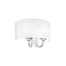 LAMPADA APPLIQUE SWAN AP2 BIANCO - IDEAL LUX 035864 product photo