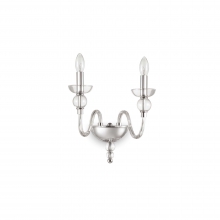 LAMPADA APPLIQUE ADUELUCIDOGE AP2 TRASPARENTE - IDEAL LUX 044392 product photo