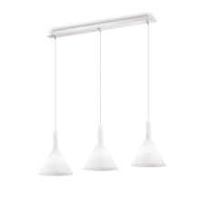 LAMPADA SOSPENSIONE COCKTAIL SP3 BIANCO - IDEAL LUX 074245 product photo