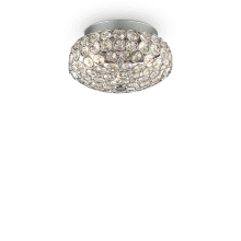 LAMPADA PLAFONIERA KING PL3 CROMO - IDEAL LUX 075389 product photo