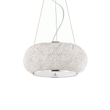 LAMPADA SOSPENSIONE PASHA ' SP6 CROMO - IDEAL LUX 082158 product photo