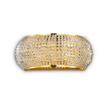 LAMPADA APPLIQUE PASHA ' AP3 ORO - IDEAL LUX 082288 product photo