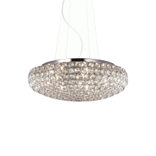 LAMPADA SOSPENSIONE KING SP7 CROMO - IDEAL LUX 087979 product photo