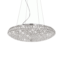 LAMPADA SOSPENSIONE KING SP1 2 CROMO - IDEAL LUX 088013 product photo