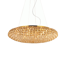 LAMPADA SOSPENSIONE KING SP1 2 ORO - IDEAL LUX 088020 product photo