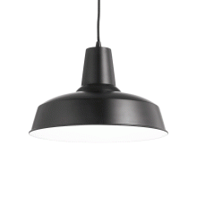 LAMPADA SOSPENSIONE MOBY SP1 NERO - IDEAL LUX 093659 product photo