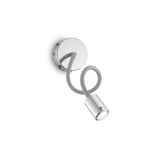 LAMPADA APPLIQUE FOCUS - 1AP CROMO - IDEAL LUX 097206 product photo