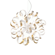 LAMPADA SOSPENSIONE VORTEX SP6 ORO - IDEAL LUX 101606 product photo
