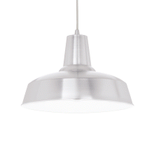 LAMPADA SOSPENSIONE MOBY SP1 ALLUMINIO - IDEAL LUX 102054 product photo