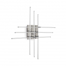 PLAFONIERA CROSS LED PL6 - IDEAL LUX 114750 product photo