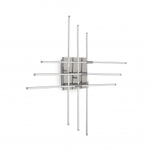 PLAFONIERA CROSSLED PL6 - IDEAL LUX 114750 product photo
