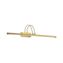 LAMPADA APPLIQUE BOWAP D76OTTONESATINATO - IDEAL LUX 121130 product photo