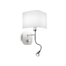 LAMPADA APPLIQUE HOLIDAY AP2 BIANCO - IDEAL LUX 124162 product photo