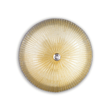 LAMPADA PLAFONIERA SHELL PL6 AMBRA - IDEAL LUX 140193 product photo