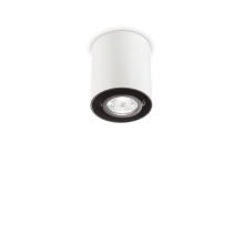 LAMPADA PLAFONIERA MOOD PL1 D09ROUND BIANCO - IDEAL LUX 140841 product photo