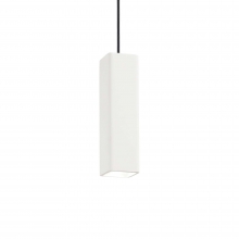 LAMPADA A SOSPENSIONE 1LUCE - OAK SP1 SQUARE BIANCO - IDEAL LUX 150666 product photo