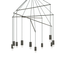 LAMPADA SOSPENSIONE POP SP1 0 NERO - IDEAL LUX 158860 product photo