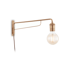 LAMPADA APPLIQUE TRIUMPH AP1 OTTONE ANTICO - IDEAL LUX 160214 product photo