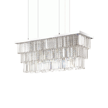 LAMPADA SOSPENSIONE MARTINEZ SP6 CROMO - IDEAL LUX 166322 product photo