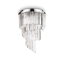 LAMPADA PLAFONIERA CARLTON PL1 2 CROMO - IDEAL LUX 168937 product photo