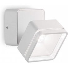 LAMPADA DA PARETE OMEGAAPSQUARE BIANCO 4000K - IDEAL LUX 172507 product photo