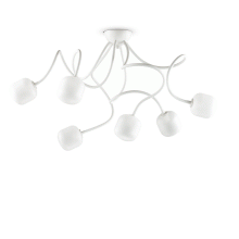 LAMPADA PLAFONIERA OCTOPUS PL6 BIANCO - IDEAL LUX 174921 product photo