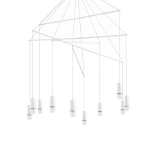 LAMPADA SOSPENSIONE POP SP1 0 BIANCO - IDEAL LUX 186801 product photo