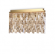 PLAFONIERA ELISIR PL6 OTTONE - IDEAL LUX 200095 product photo