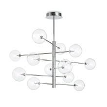 LAMPADA SOSPENSIONE EQUINOXE SP1 2 CROMO - IDEAL LUX 200118 product photo