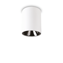 LAMPADA PLAFONIERA NITRO PL1 0WROUND BIANCO - IDEAL LUX 205991 product photo