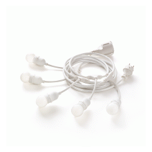 LAMPADA SOSPENSIONE FIESTA SP5 BIANCO - IDEAL LUX 218724 product photo