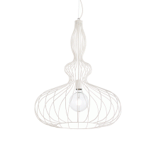LAMPADA SOSPENSIONE CLARISSA SP1 BIANCO - IDEAL LUX 220604 product photo