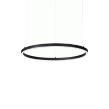 LAMPADA SOSPENSIONE ORACLESLIMSPD50ROUND NERO 3000K - IDEAL LUX 229492 product photo