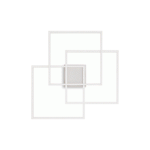 LAMPADA PLAFONIERA FRAMEPLQUADRATO BIANCO - IDEAL LUX 230702 product photo