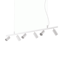 LAMPADA SOSPENSIONE DYNAMITE SP6 BIANCO - IDEAL LUX 231433 product photo