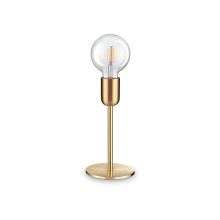 LAMPADA TAVOLO MICROPHONE TL1 OTTONESATINATO - IDEAL LUX 232546 product photo