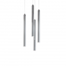 SOSPENSIONE LAMPADA FROZEN SP4 CROMO - IDEAL LUX 233475 product photo