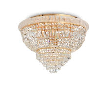 LAMPADA PLAFONIERA DUBAI PL2 4OTTONE - IDEAL LUX 243498 product photo