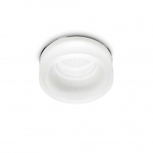 PLAFONIERA LED DA SOFFITTO SKA FROSTED 1X10W 1050LM 3000K BIANCO - IDEAL LUX 255286 product photo