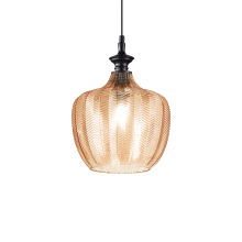 LAMPADA SOSPENSIONE LORD SP1 AMBRA - IDEAL LUX 263656 product photo