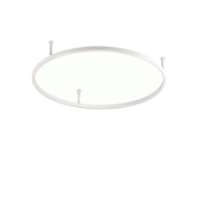 LAMPADA PLAFONIERA ORACLESLIMPLD070ROUND BIANCO 3000K - IDEAL LUX 265995 product photo