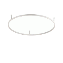LAMPADA PLAFONIERA ORACLESLIMPLD090ROUND BIANCO 3000K - IDEAL LUX 266015 product photo