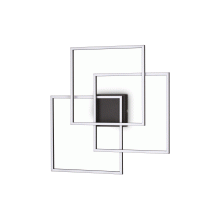 LAMPADA PLAFONIERA FRAMEPLQUADRATO NERO - IDEAL LUX 270678 product photo