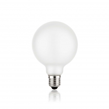 LAMPADINAE27GLOBOD09508W3000KCRI80SATINATOINTERADIMMERABILE - IDEAL LUX 277790 product photo