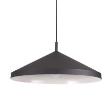 LAMPADA SOSPENSIONE YURTA SP1 D50 NERO - IDEAL LUX 281582 product photo