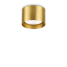 LAMPADA PLAFONIERA SPIKE PL1 OTTONESATINATO - IDEAL LUX 285238 product photo