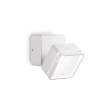 LAMPADA APPLIQUE OMEGAAPSQUARE BIANCO 4000K - IDEAL LUX 285528 product photo