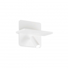 LAMPADA DA PARETE PIANOAP BIANCO - IDEAL LUX 287317 product photo