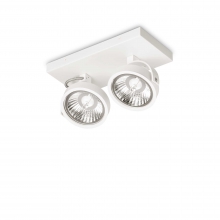 LAMPADA DASOFFITTOKONIG PL2 BIANCO - IDEAL LUX 300559 product photo